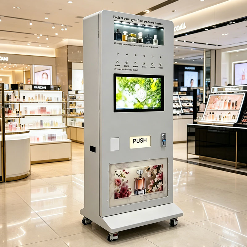 Perfume Fragrance Sale - Mesin Penjual Parfum Otomatis Tanpa Tunai,