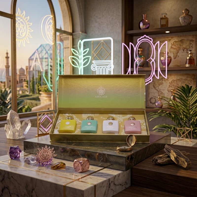Set Hadiah Parfum AMOUAGE Unis - The Collection Perfume Fragrance ulasan dan harga